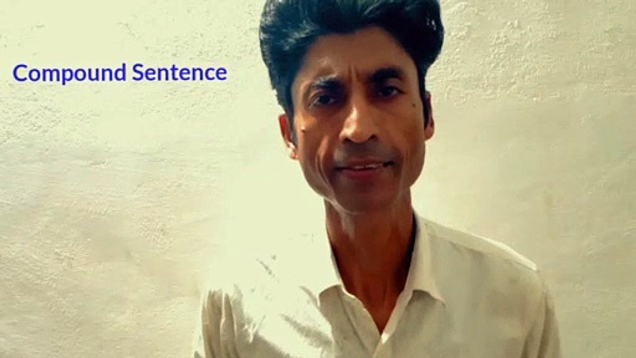 A Compound  Sentence | With Conjunction |