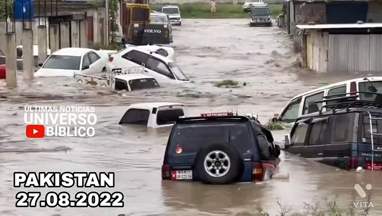 LA DEVASTADA PAKISTAN CON 33 MILLONES DE PERSONAS EN EL PEOR DESASTRE EN UNA DÉCADA!