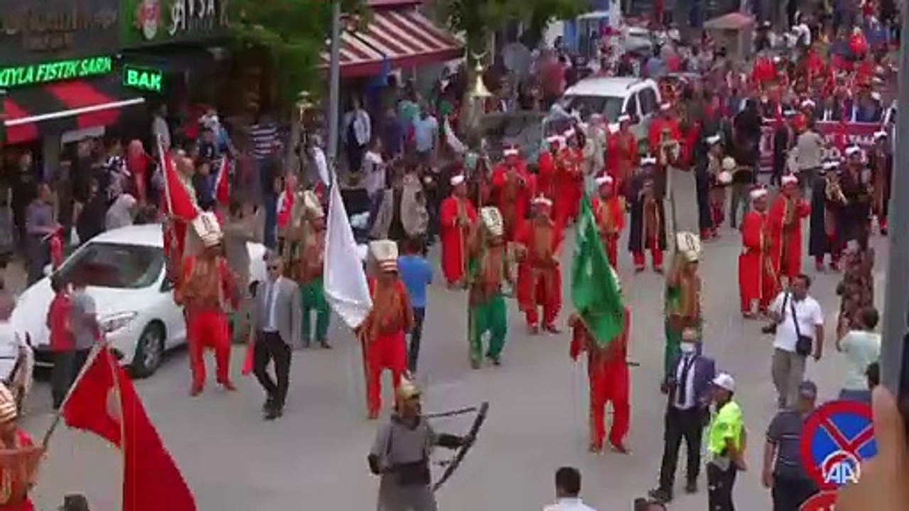 Afyonkarahisar'da Büyük Taarruz'un 100. yılında "Zafer Halk Yürüyüşü" düzenlendi