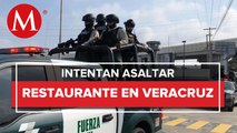 En Veracruz, dos personas son heridas de bala en zona turística