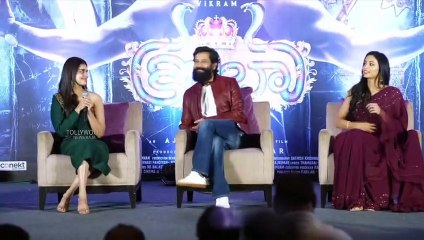 Meenakshi Govindrajan Speech at COBRA Movie Press Meet in HYD   Srinidhi Shetty   Chiyaan Vikram