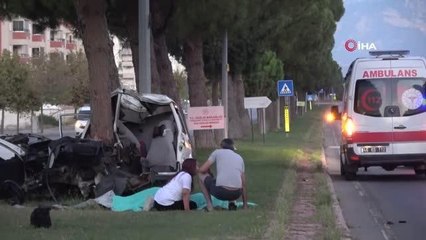 Bir aylık çifti trafik kazası ayırdı