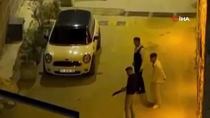 Bursa’da acemi magandalar pompalıyla sokakta böyle dehşet saçtı