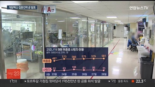 유행 감소세 뚜렷…개량백신 접종전략 곧 발표