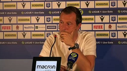 Julien Stéphan "Je suis à 100derrière les joueurs"