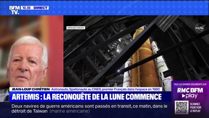 Pour Jean-Loup Chrétien, premier Français dans l'espace, la mission Artémis "est un nouveau grand pas vers l'exploration spatiale"