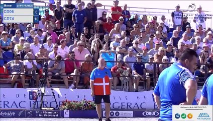 CHPT DE FRANCE  DOUB M - BERGERAC 2022 - CD06 VS CD74