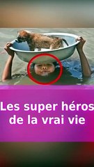 Les super héros de la vrai vie pris en vidéo #shorts