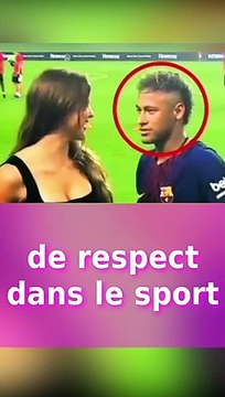 Les moments les plus touchants de respect dans le sport #shorts