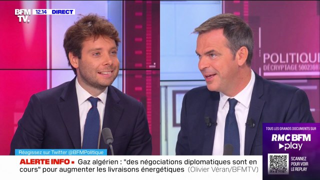 Olivier Véran: Le gaz n'était pas l'objectif prioritaire du déplacement d'Emmanuel Macron en Algérie