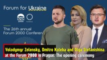 LIVE- Forum 2000 and Forum for Ukraine Conference. Zelensky, Fiala, Borrell, Kuleba, Baerbock.