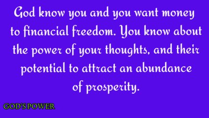 God's Power - Money is coming to my way|LOA for money|Angel's Message