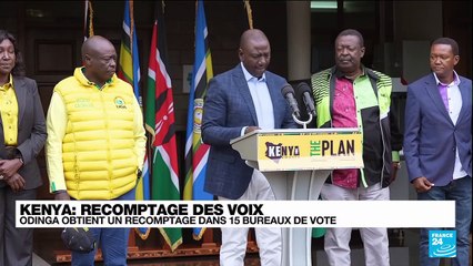 Kenya : Raila Odinga obtient un recomptage des voix dans 15 bureaux de vote