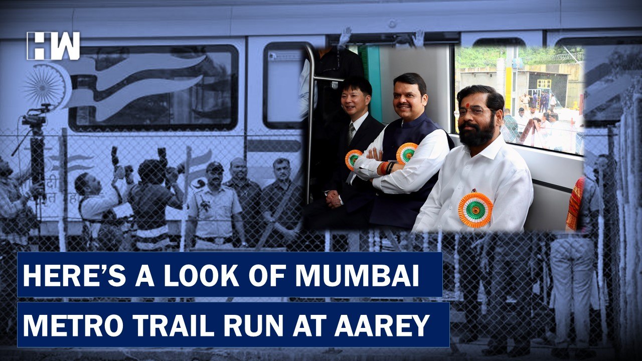 Mumbai Metro Line-3 Trial Run Begins, Take A Look