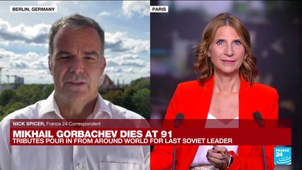 In Germany, Gorbachev's death mourned as passing of rare leader