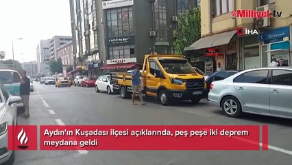 Ege'de deprem! İzmir, Muğla ve Aydın'da hissedildi