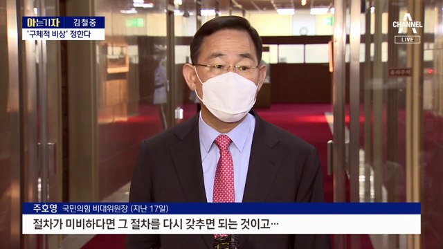 [아는 기자]국힘, ‘구체적 비상’ 정한다…주호영 비대위 그대로?