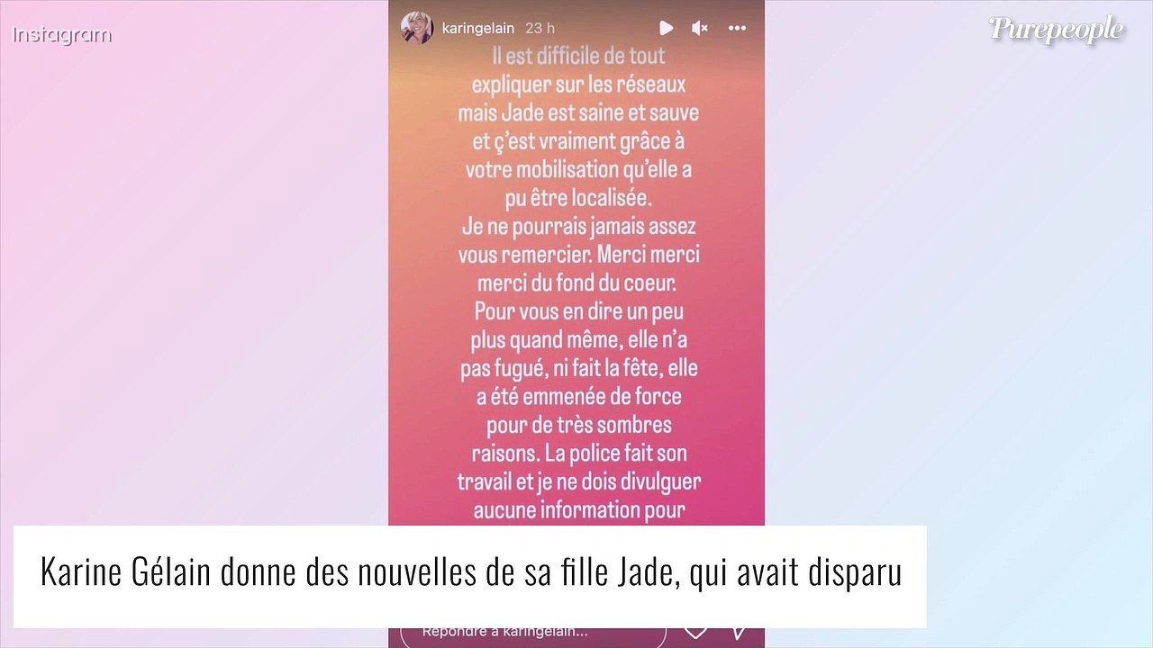Disparition d'une jeune fille de 18 ans : Jade "emmenée de force", les "raisons très sombres" évoquées par sa maman