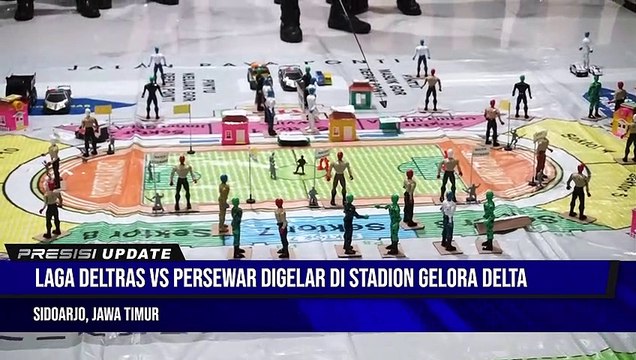 Kapolresta Sidoarjo Pimpin TFG Pengamanan Pertandingan Sepak Bola Deltras Melawan Persewar