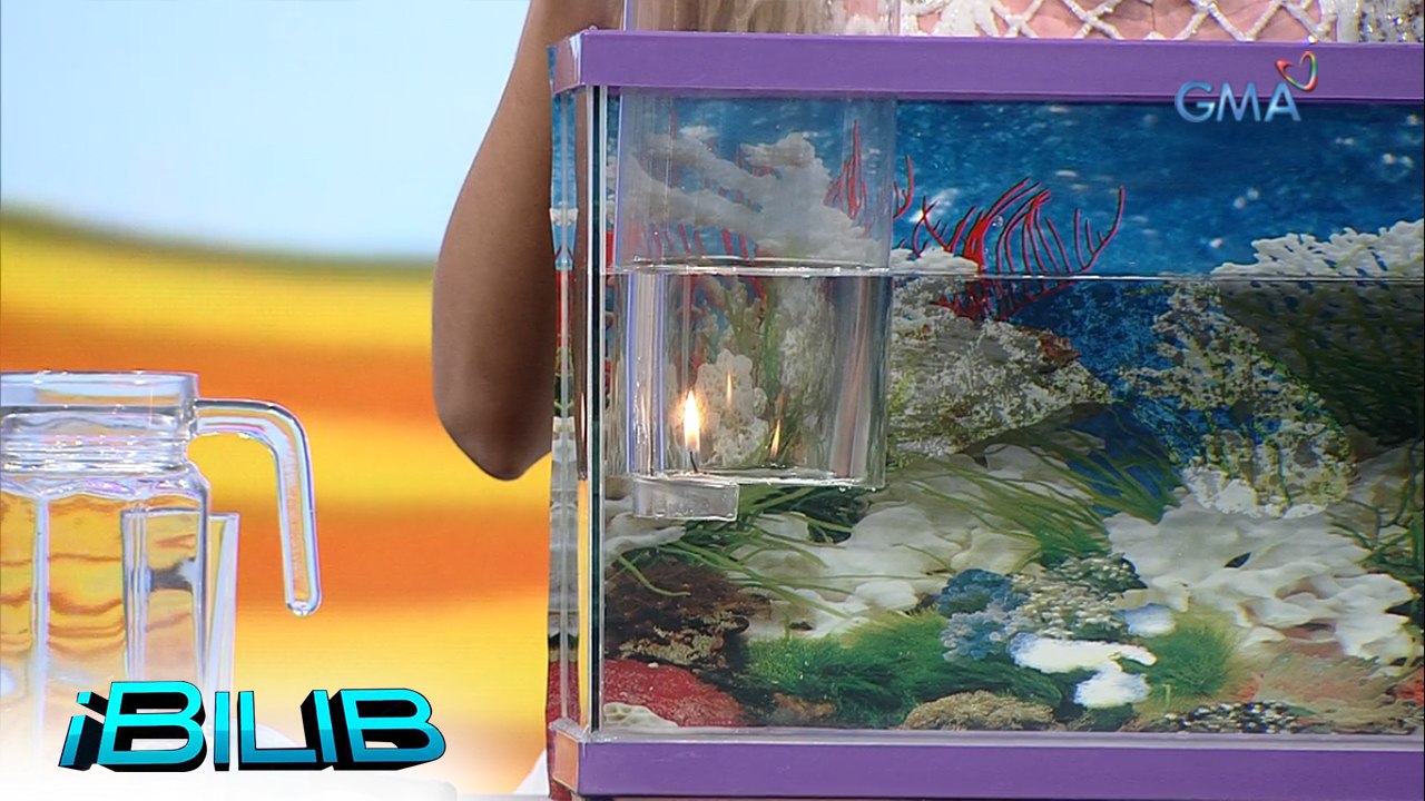 iBilib: Sinking a lit candle underwater
