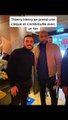 Thierry Henry recadre un fan ivre qui lui donne une tape sur la joue