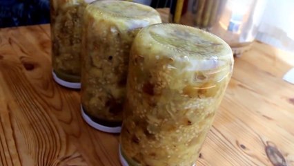 Közlenmiş Patlıcan Konservesi kışlık