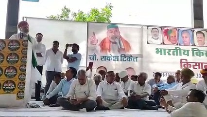 नागौर में बोले टिकैत- अपने ट्रेक्टर तैयार रखें, अब लड़ाई का मजा आएगा