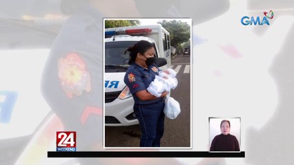Sanggol na babae, natagpuan sa harap ng simbahan | 24 Oras Weekend