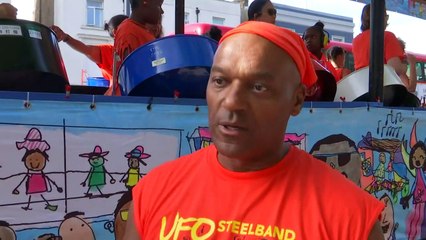 UFO Steelband prepares for Notting Hill Carnival