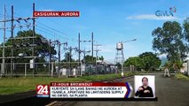 Kuryente sa ilang bahagi ng Aurora at Isabela, apektado ng limitadong supply ng diesel sa planta | 24 Oras Weekend
