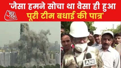 Twin Tower demolition plan was successful: Chetan Dutta