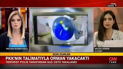 Orman yakma hazırlığında olan kişi Antalya’da yakalandı