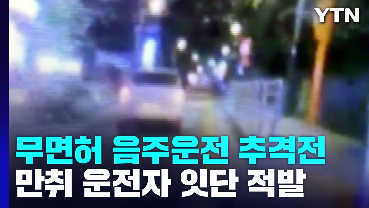 "당신이 잠든 사이에"...'쿨쿨' 만취 운전자 잇단 적발 / YTN
