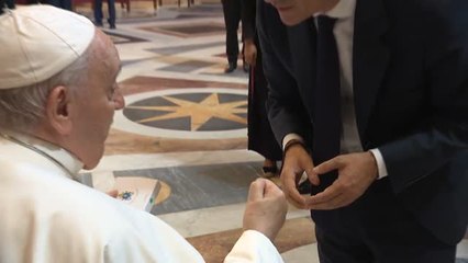 Félix Bolaños se reúne con el papa Francisco