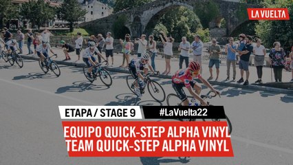 Quick-Step Alpha Vinyl - Étape 9 / Stage 9 | #LaVuelta22
