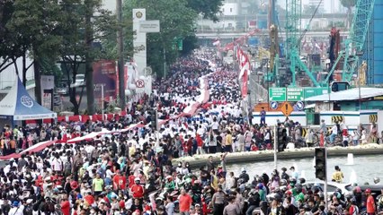 Kapolri: Kirab Merah Putih, Jaga Semangat Persatuan Untuk Menuju Indonesia Emas 2045