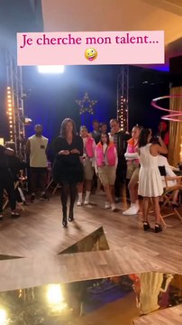 Karine Le Marchand sur le tournage de la nouvelle saison de La France a un incroyable talent - Instagram