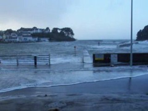 tempête à Douarnenez Mars 2008