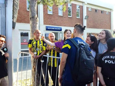 Eskişehir haberleri | Fenerbahçe kafilesi Eskişehir'de