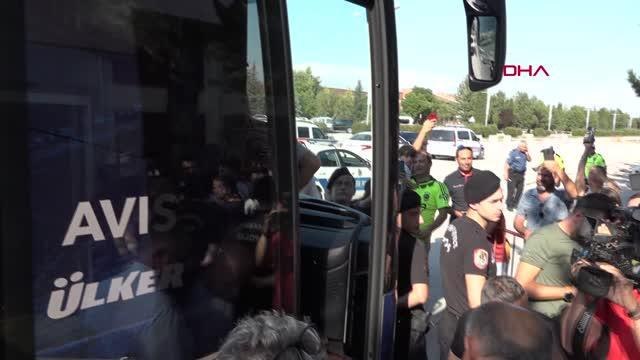 Eskişehir haber... SPOR Fenerbahçe kafilesi Eskişehir'de
