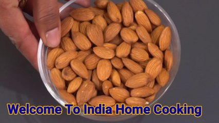 Download Video: Healthy Winter Special Badam Pak Recipe - How To Make Almond Burfi Recipe - Almond Burfi Recipe