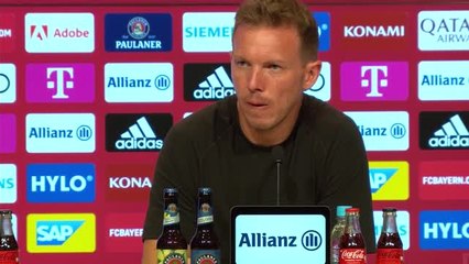 4e j. - Nagelsmann : ''Très heureux de la performance''