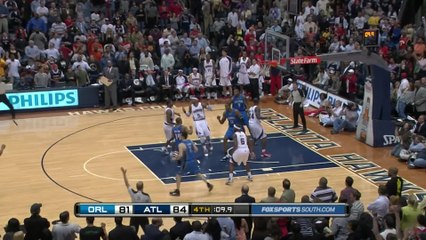 Josh Smith clutch putback dunk vs ORL
