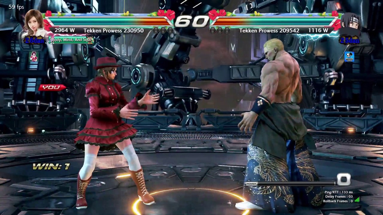 Tekken 7 Asuka vs Geese and Devil Jin Ranked