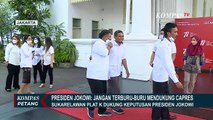 Momen Jokowi Konsisten Beri Pesan ke Sukarelawan untuk Tidak Terburu-buru Tentukan Pilihan Capres