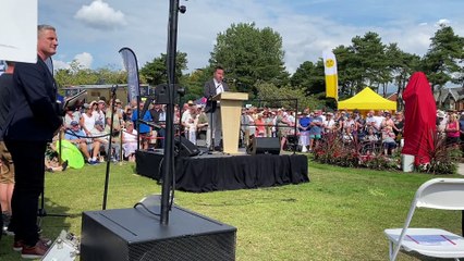 Bobby Ball's statue unveiled for first time at Lowther Gardens in Lytham