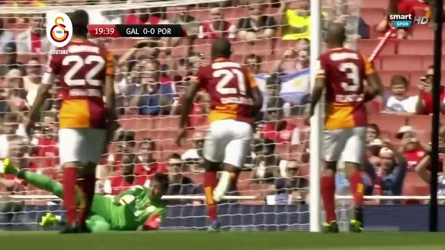 2013 - Galatasaray 1 - 0 Porto - Emirates Cup - Özet