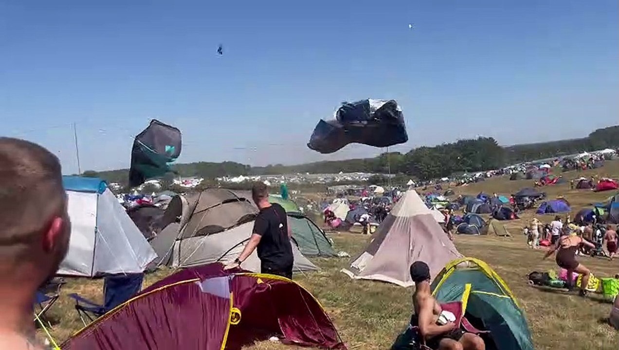 Gazebo Goes Up and Away