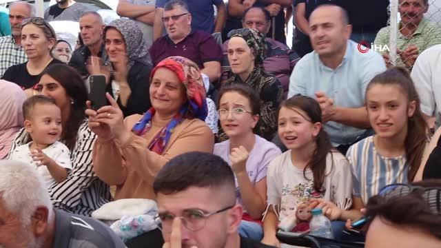 Türkiye boğa güreşleri şampiyonası Kafkasör yaylasında nefes kesti