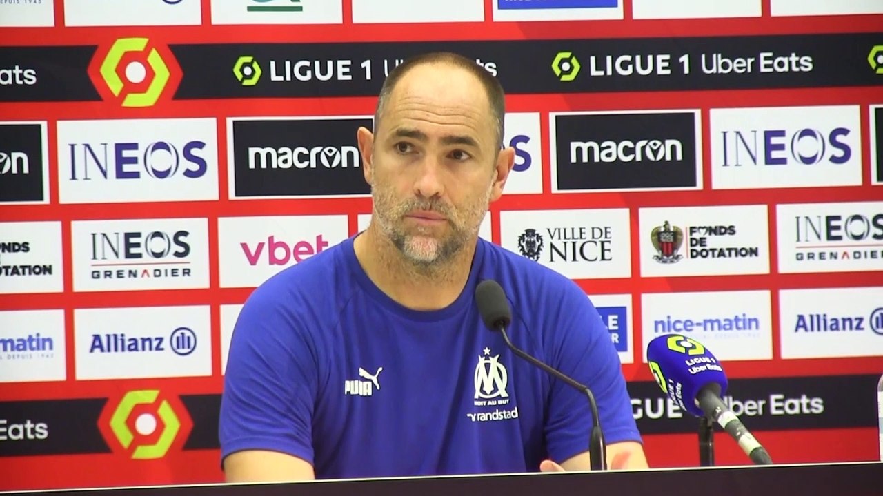 OGCN-OM la conf de presse d'Igor Tudor après la victoire à Nice